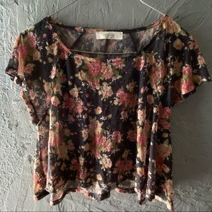 Rose Crop Top